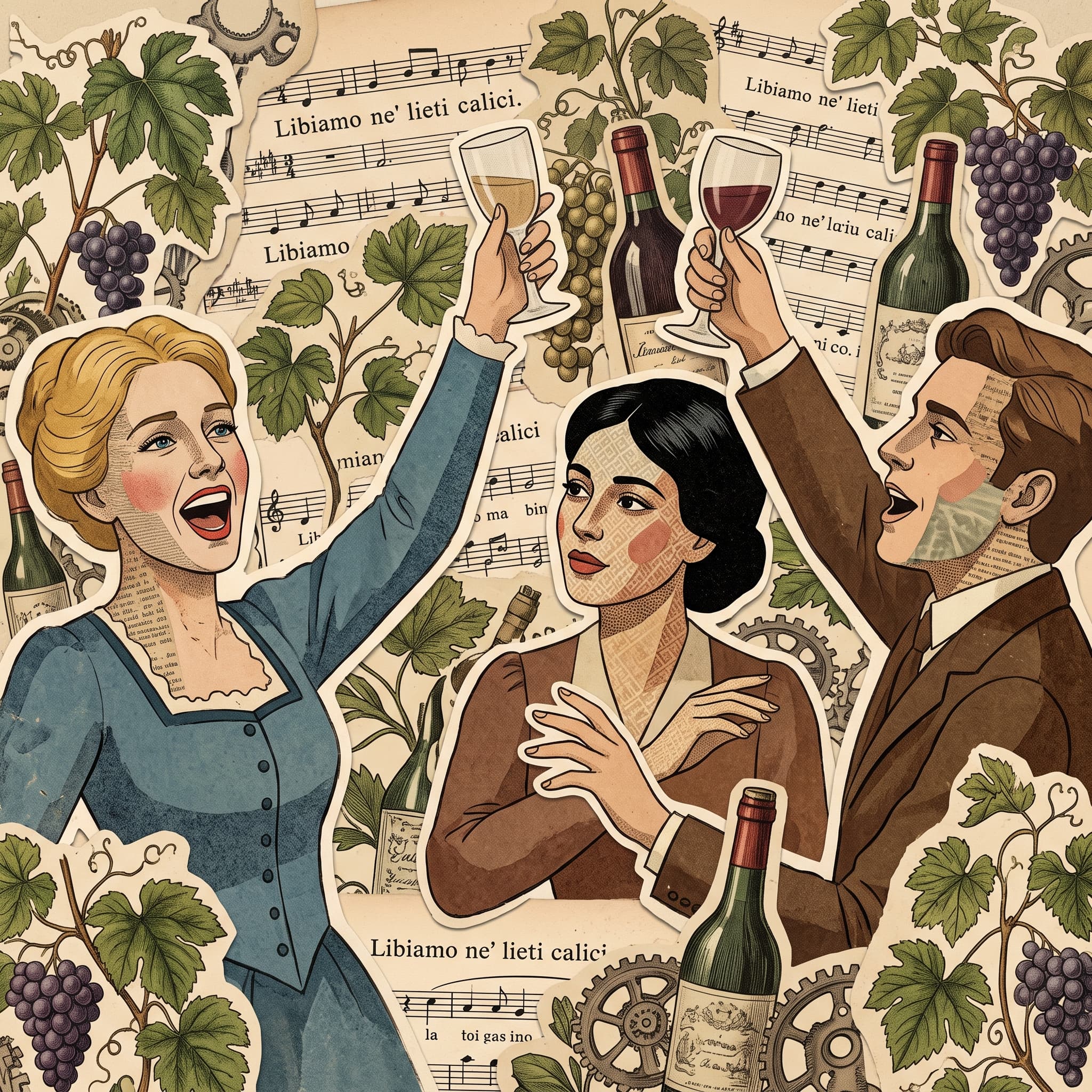Illustration from La traviata
